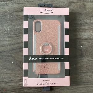 Lumee case for IPhone X and XS